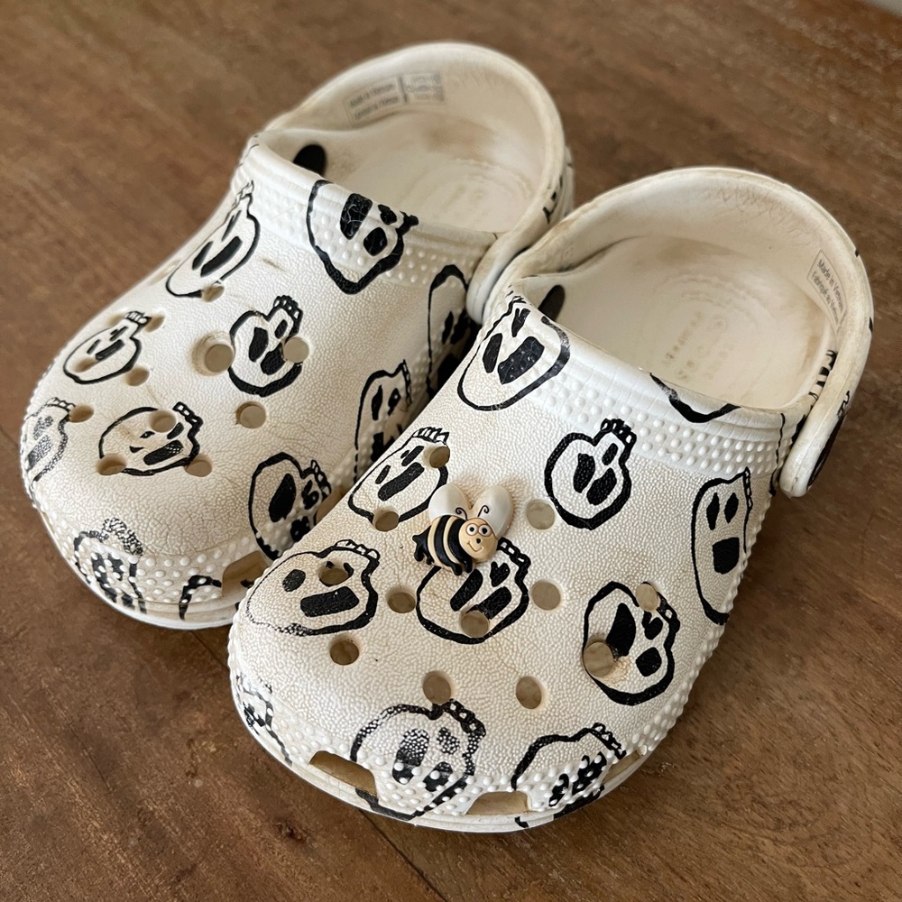 Kids Skull Print CROCS